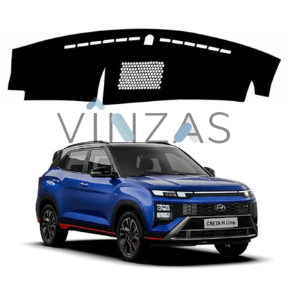 Premium Car Dashboard Mat For Hyundai Creta N Line 2024-2025
