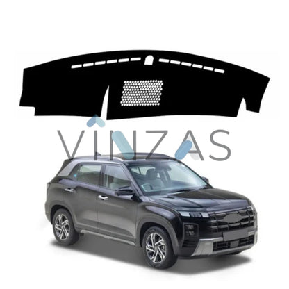 Premium Car Dashboard Mat For Hyundai Creta2024-2025