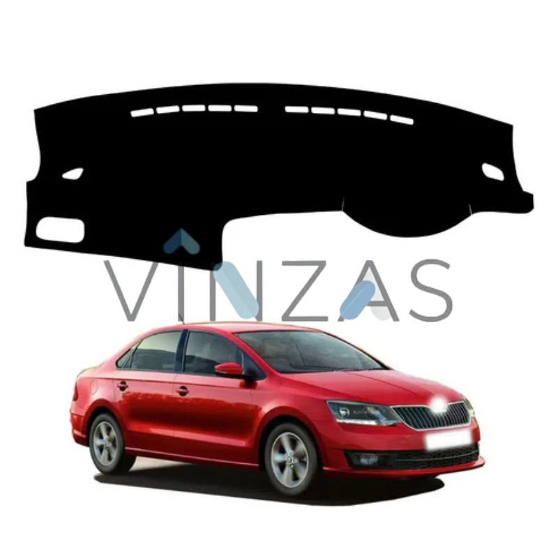 Premium Car Dashboard Mat For Skoda Rapid 2011-2022