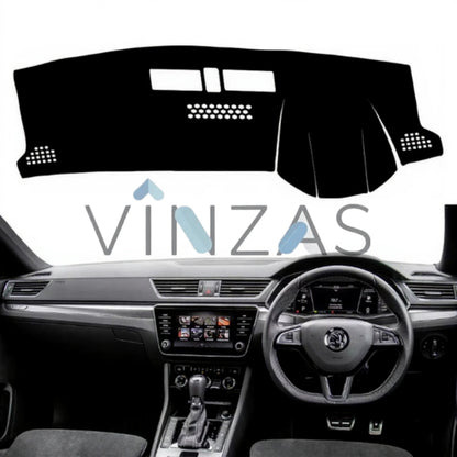 Premium Car Dashboard Mat For Skoda Superb 2016-2023