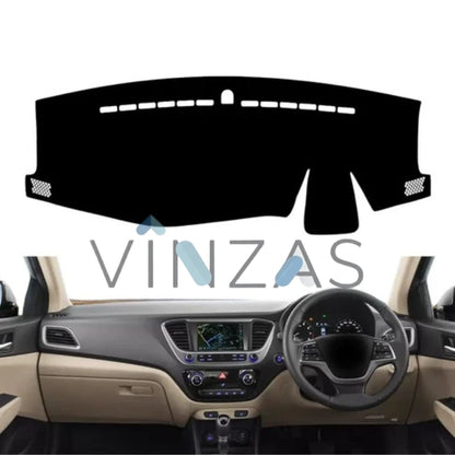 Premium Car Dashboard Mat For Hyundai Verna 2017-2023