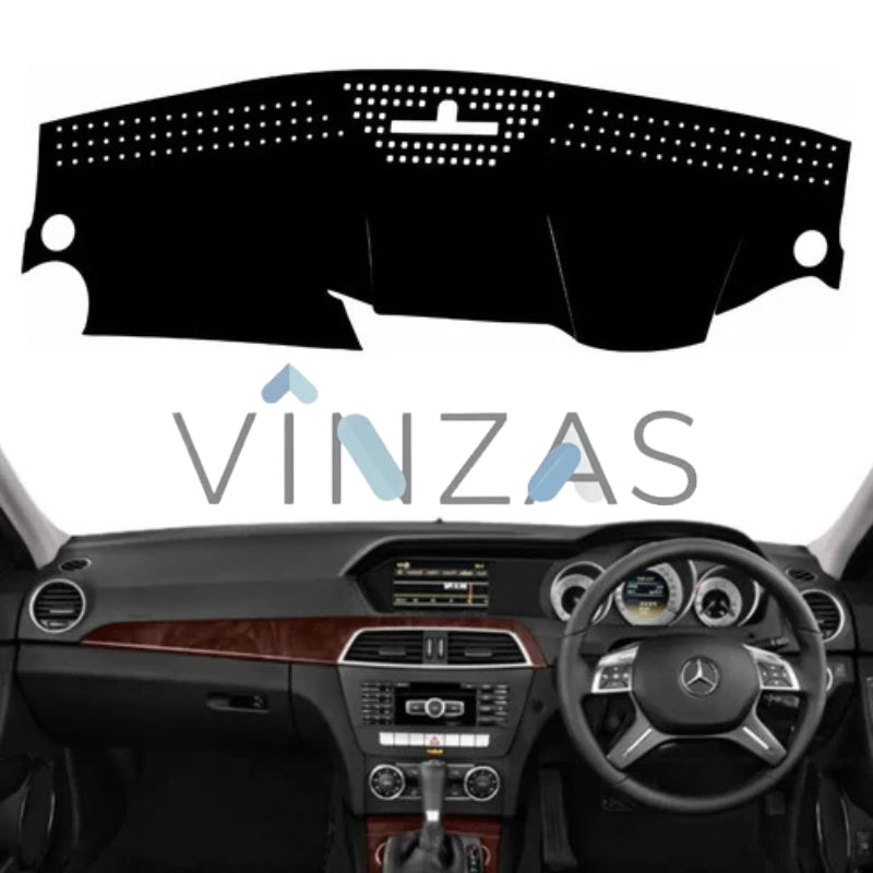 Premium Car Dashboard Mat For  Mercedes-Benz C-Class 2012 To 2015