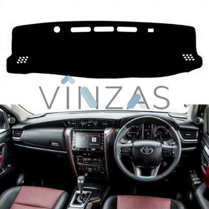 Premium Car Dashboard Mat For Toyota Fortuner Legender 2021 To 2025