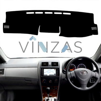 Premium Car Dashboard Mat For Toyota Corolla Altis 2008 To 2018