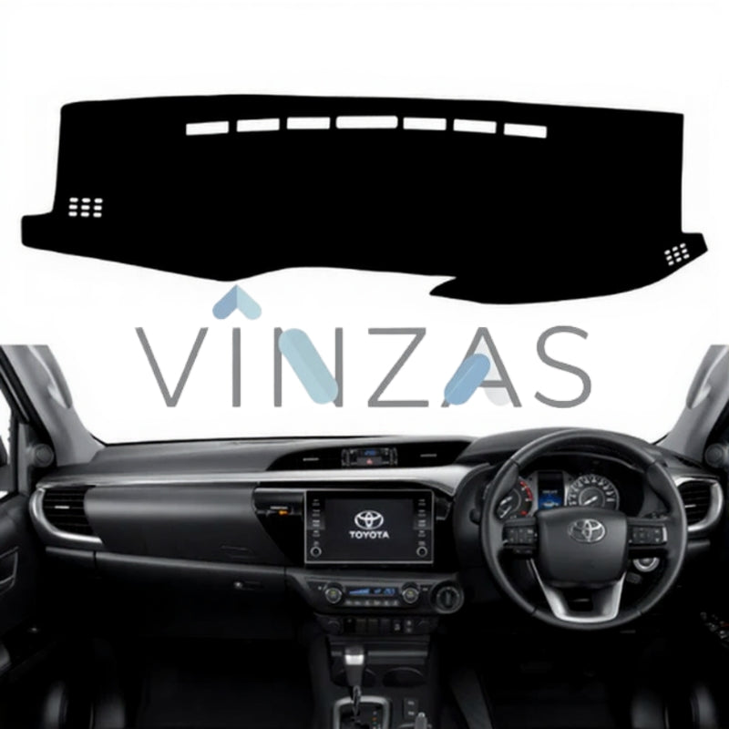 Premium Car Dashboard Mat For Toyota Hilux 2022 To 2025