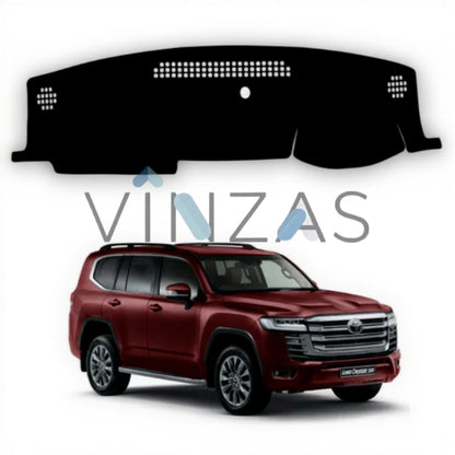 Premium Car Dashboard Mat For Toyota Land Cruiser 2021 To 2025
